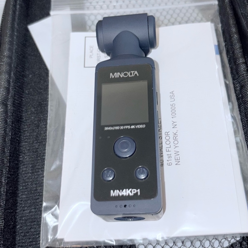 Minolta MN4KP1 Digital Camera - Black